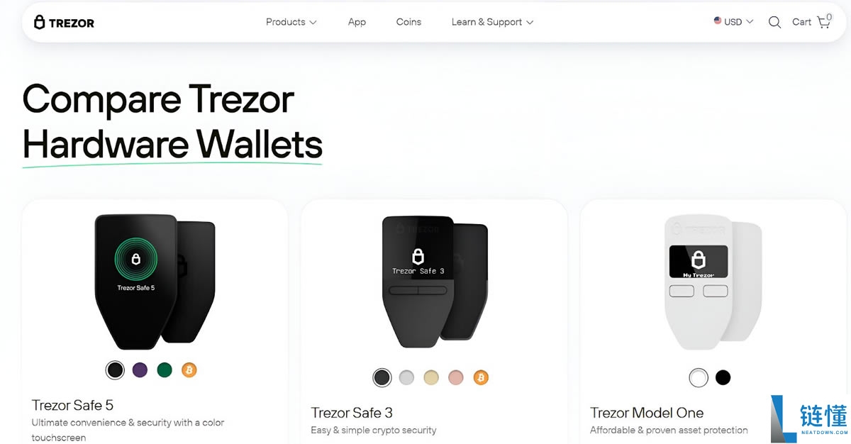 Trezor与Ledger钱包对比:您应该选择哪款硬件钱包?