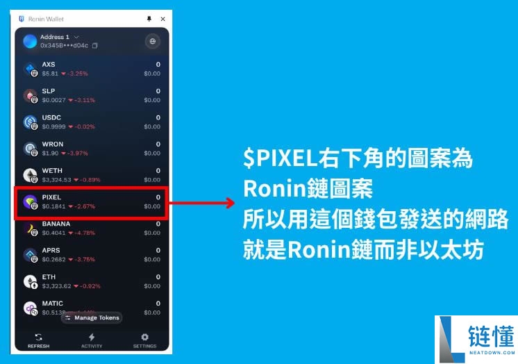 一个钱包地址可以放几个代币?