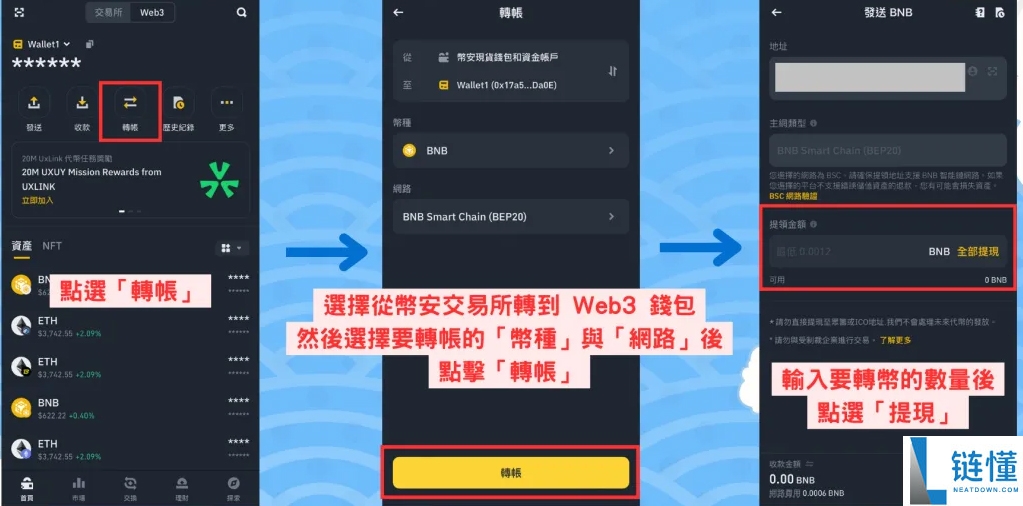 币安Web3 钱包怎么用?优缺点介绍与设置操作、出入金教学