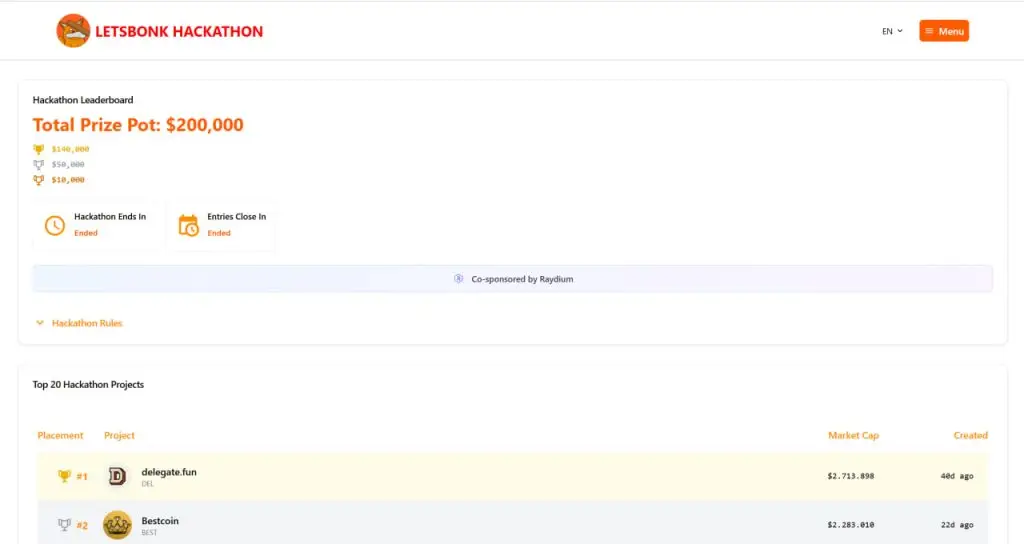 LetsBONK.fun是什么?Solana上的新Launchpad超越了Pump.fun