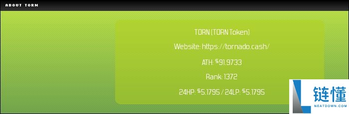 Tornado Cash (TORN币) 是什么?怎么买?TORN未来前景及价格预测