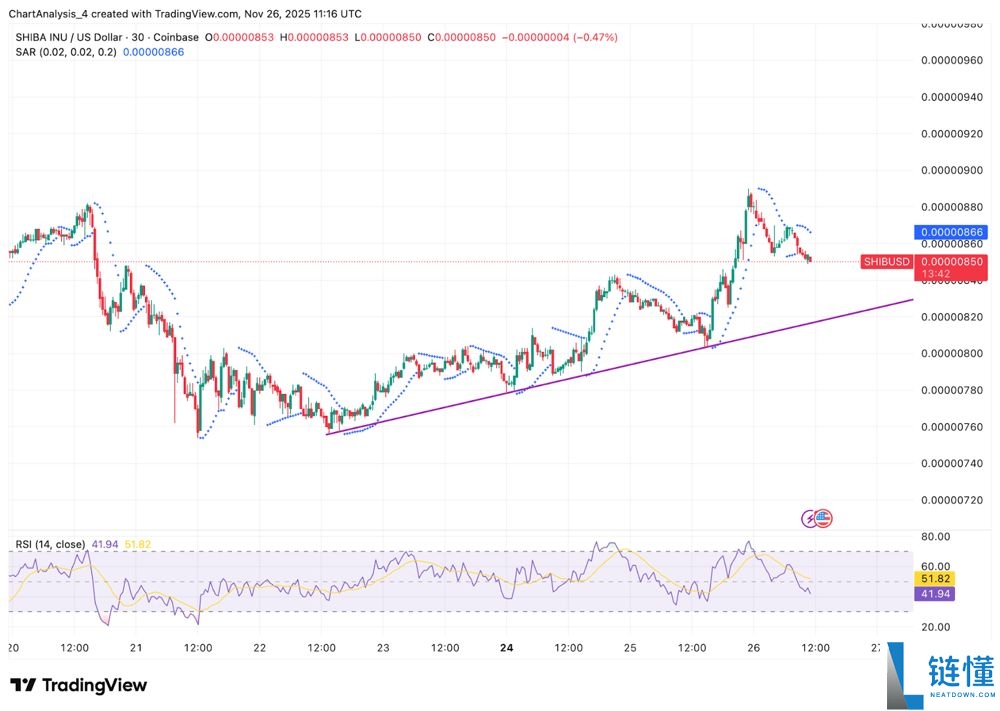 SHIB今日价格预测:BTC达到12.5万美元,SHIB能达到0.0001美元吗?