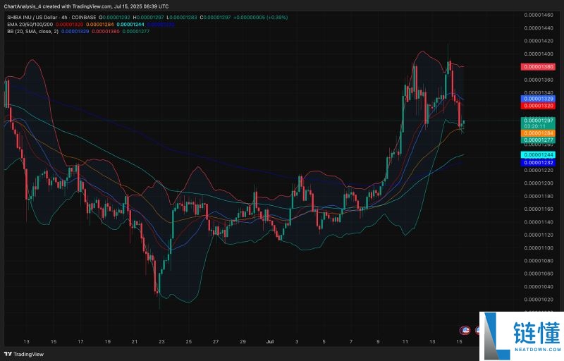 SHIB今日价格预测:BTC达到12.5万美元,SHIB能达到0.0001美元吗?