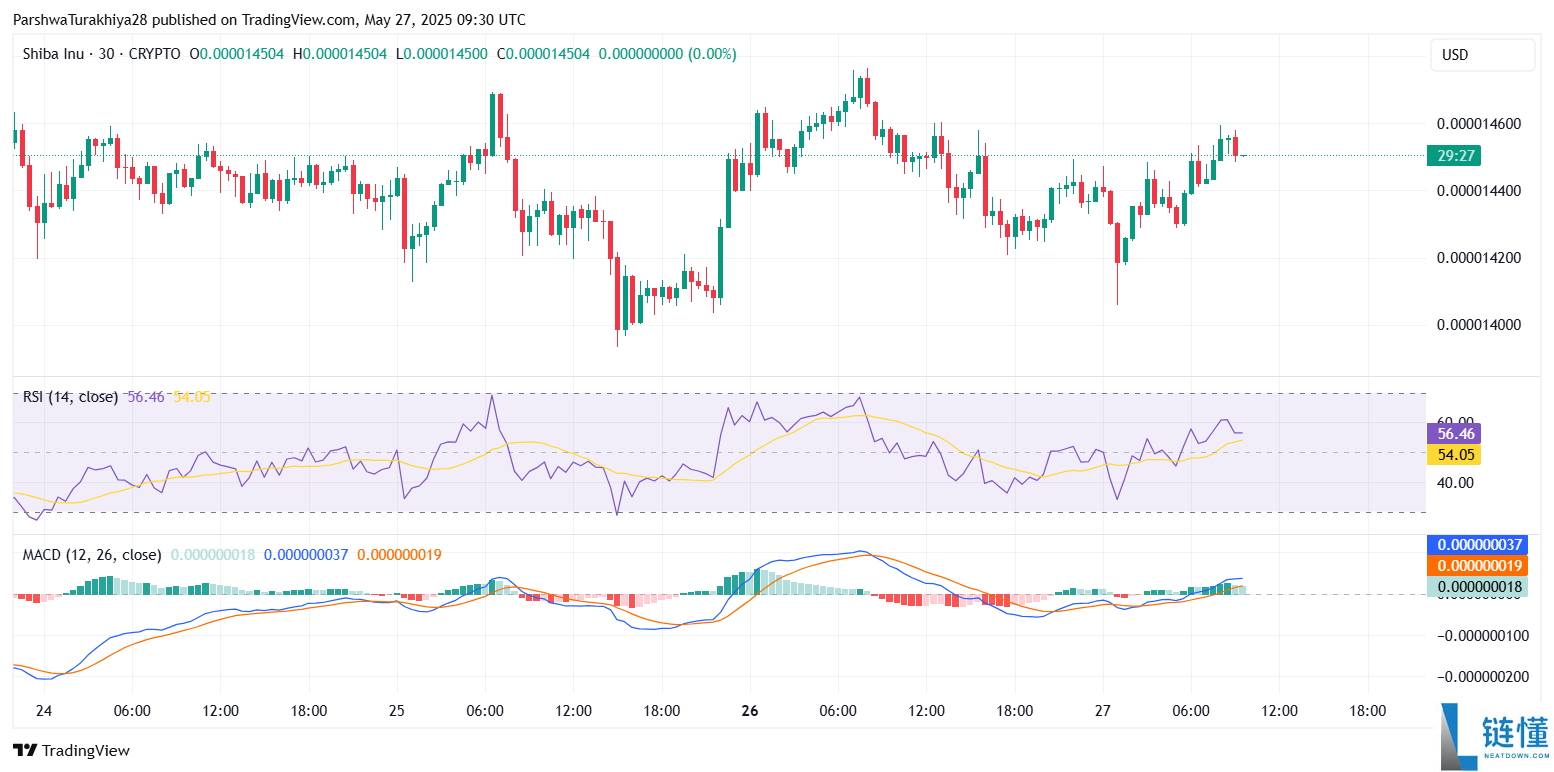 SHIB今日价格预测:BTC达到12.5万美元,SHIB能达到0.0001美元吗?