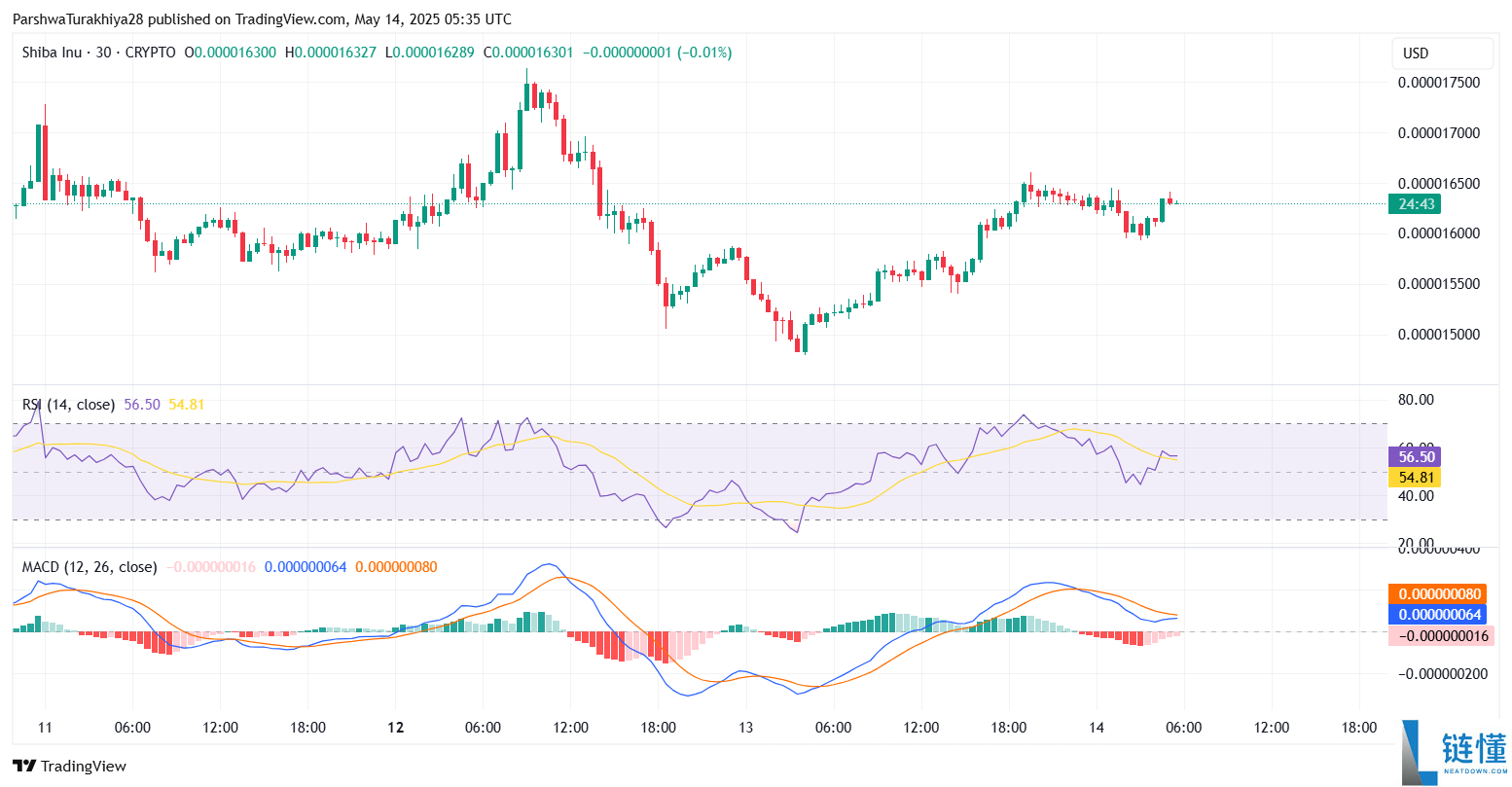SHIB今日价格预测:BTC达到12.5万美元,SHIB能达到0.0001美元吗?