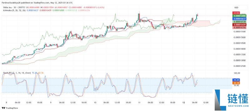SHIB今日价格预测:BTC达到12.5万美元,SHIB能达到0.0001美元吗?