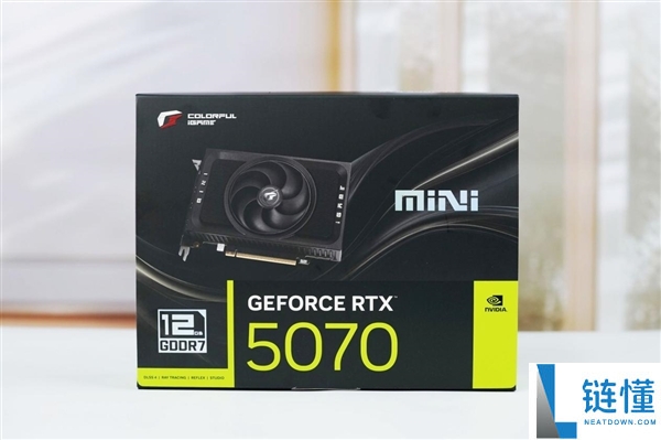 ITX机能小钢炮,七彩虹RTX 5070 Mini OC 12GB图赏