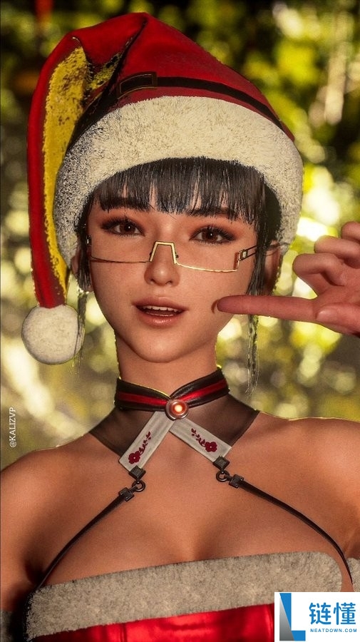 伊芙性感圣诞装, 《剑星》官方发布节日贺图