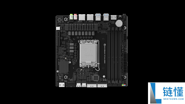 铭瑄B860 ITX主板独一配四条DDR5插槽,但我买不起内存了