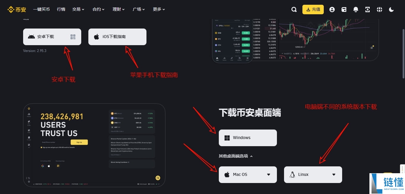 币安电脑版怎么下载？与手机端的区别解析