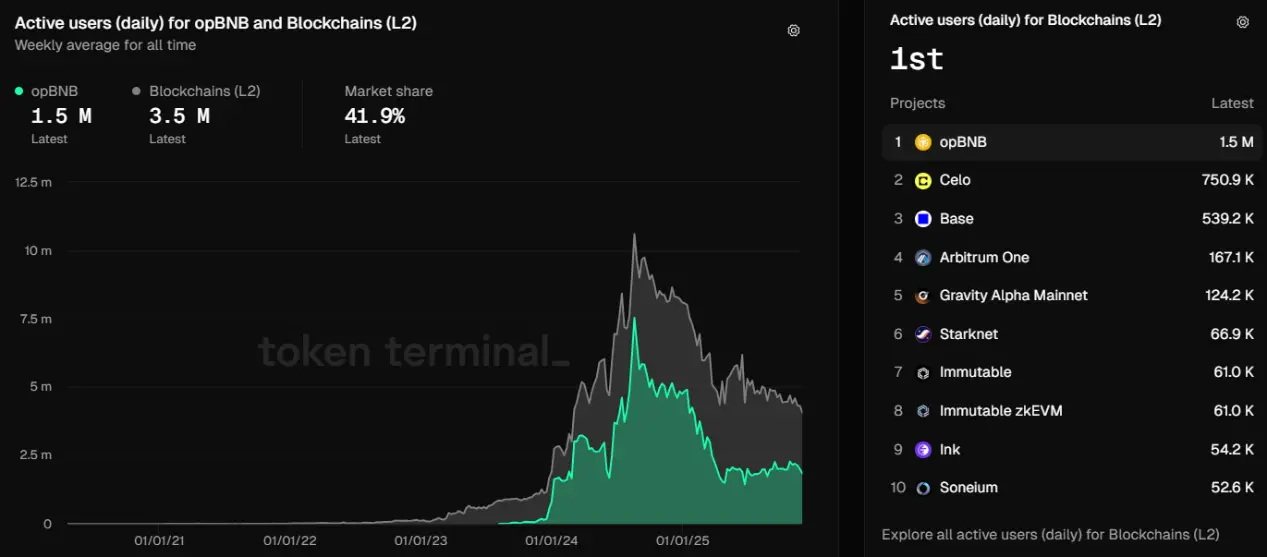 BNB Chain年度回顾:日活地址数居L1之首,稳定币供应量翻倍