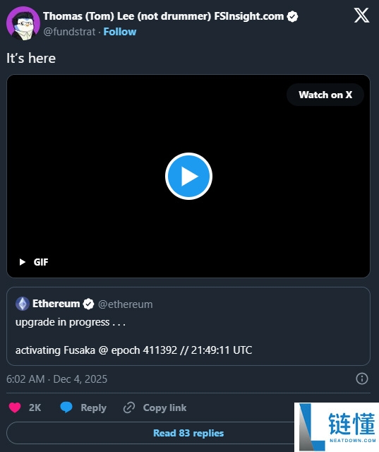 Tom Lee 的百亿以太坊豪赌:为何他预测以太坊将跑赢比特币? BitMine策略解析