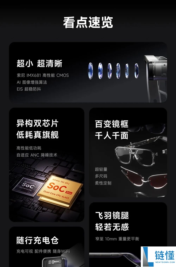 2999元 闪极loomos AI拍摄眼镜L1发布：全天候自动AI录制