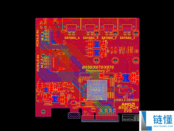 AMD 600/800芯片组居然插在Intel 主板上,带来更多M.2 、SATA、USB
