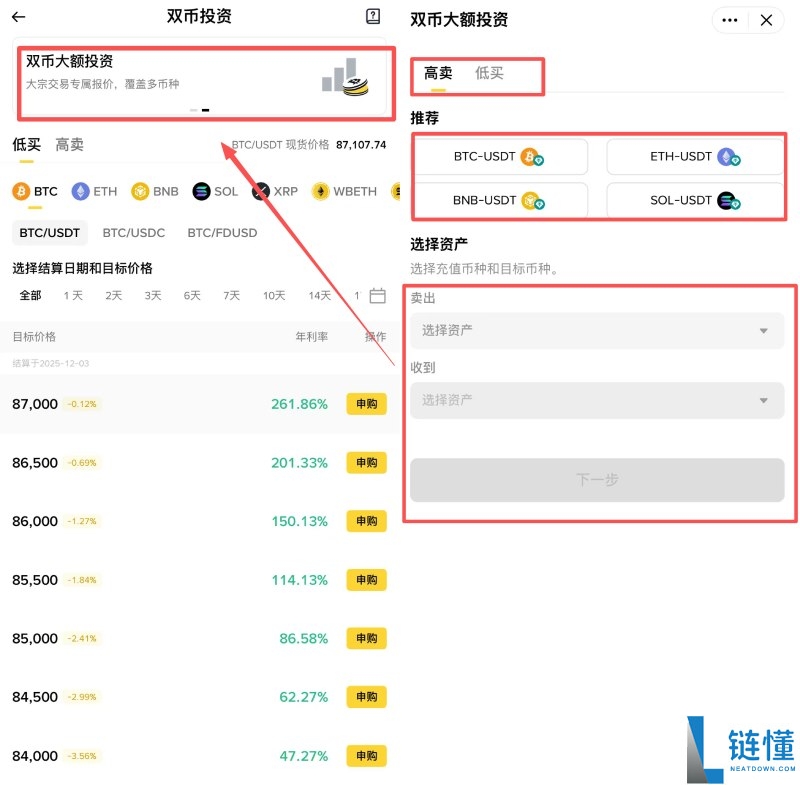 币安双币投资是什么?如何申购?币安双币投资原理及3大优缺点解析