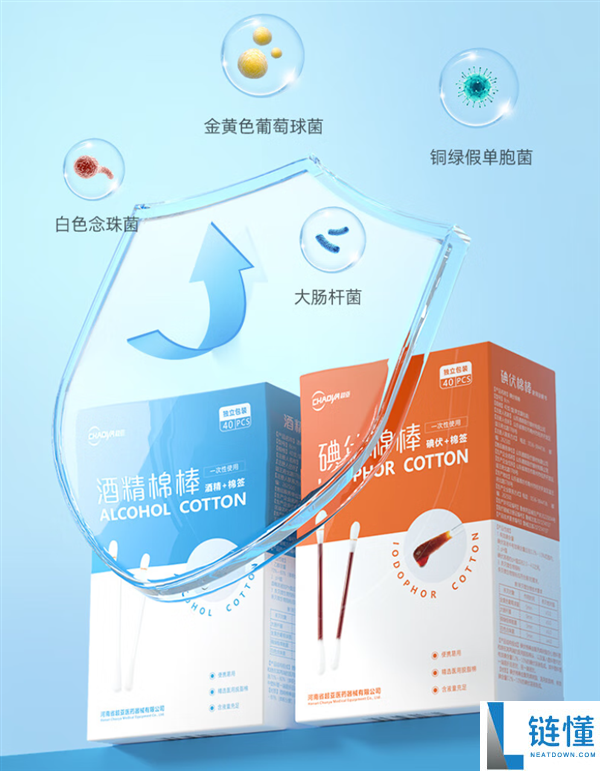 一折就能用,超亚婴童创口贴100片+碘伏棉棒大促：13.9元到手