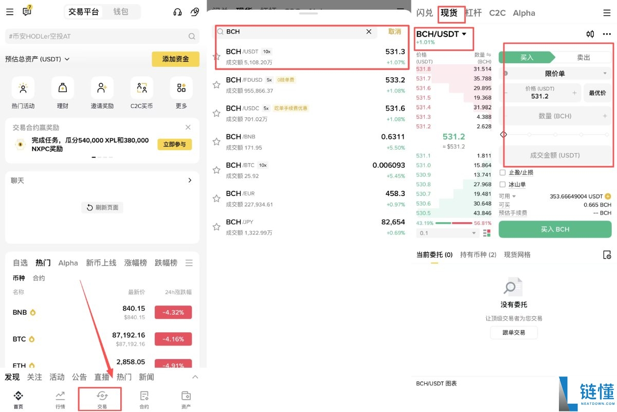 比特币现金(BCH)是什么?与比特币BTC有何区别?如何在币安购买?简单介绍