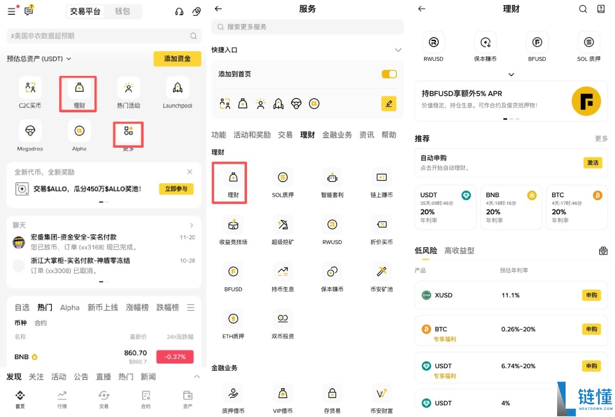 币安理财(Binance Earn)是什么?币安理财中使用稳定币赚钱的4大简单策略介绍