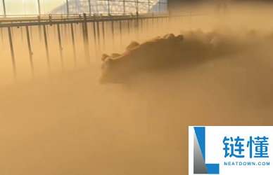 北方冬季的奇异一幕,40℃温差让牛棚秒变凌霄宝殿