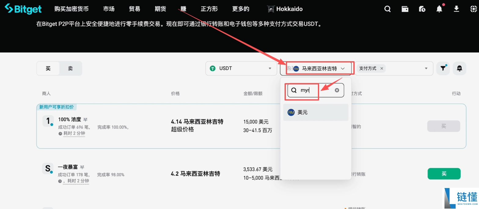马来西亚如何购买USDT和比特币？Malaysia买卖加密货币操作教程