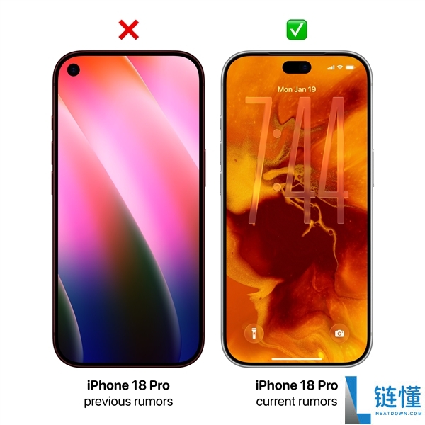 iPhone 18上热搜 果粉看完外观后豁然：比左上角挖孔好多了