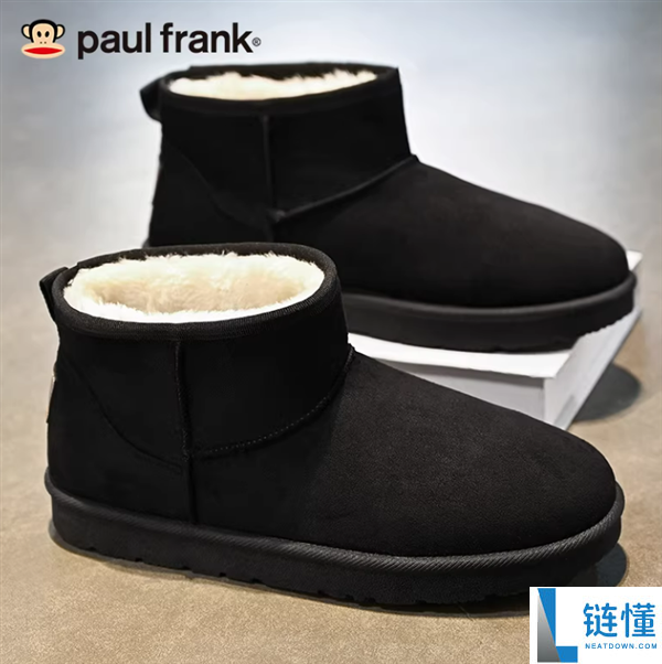 嘴猴男鞋旗舰店：板鞋/靴子等56元上新（加绒/四时款可选）