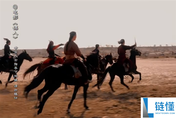 《镖人》全岁数段演员骑马实拍：5岁到64岁 每一个演员都本人骑马