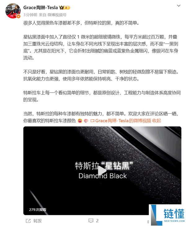 特斯拉总裁陶琳：特斯拉的黑 真的不简单