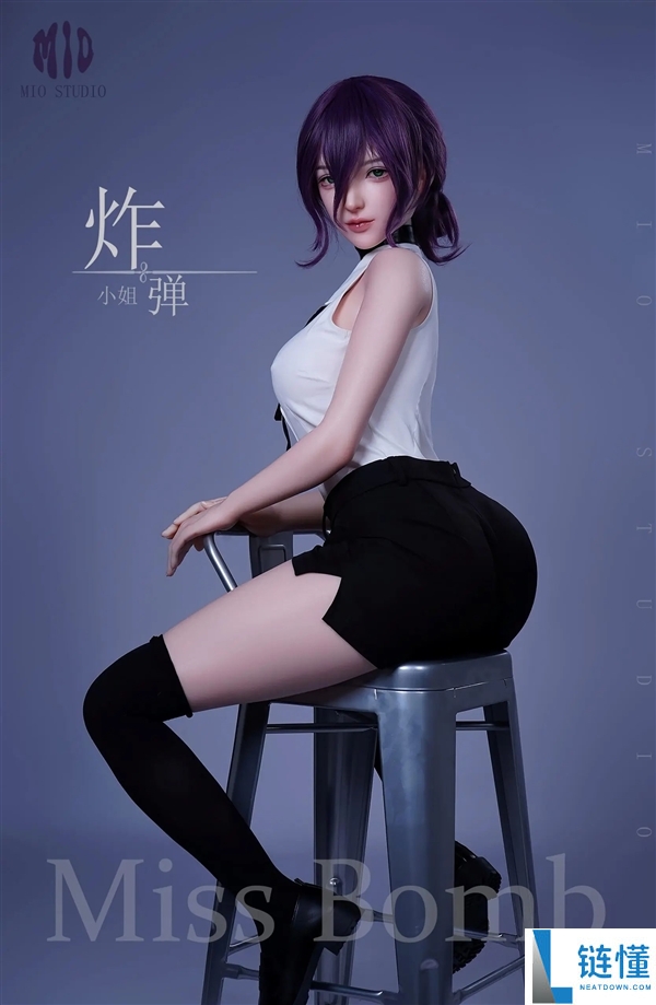 “炸弹恶魔”蕾塞超真切硅胶手办,肌肤质感无敌