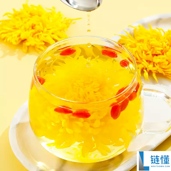 一杯一朵菊花 美观又好喝,金丝皇菊50朵发车：5.9元包邮