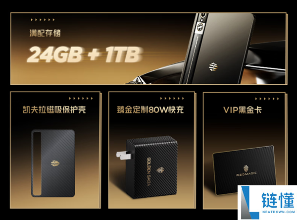 镀金VC、24GB+1TB存储,红魔电竞平板3 Pro臻金传奇开售:7999元