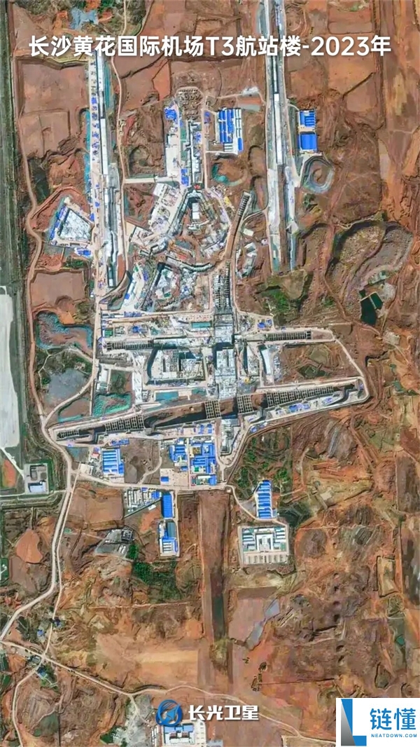 从0到1,卫星图记载湖南最大单体工程5年转变