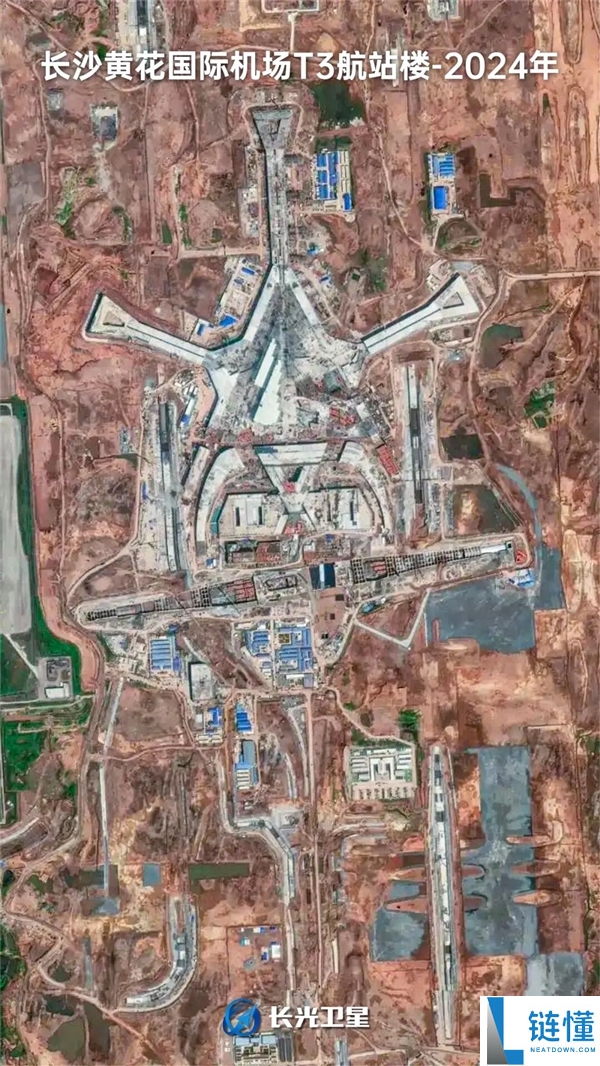 从0到1,卫星图记载湖南最大单体工程5年转变