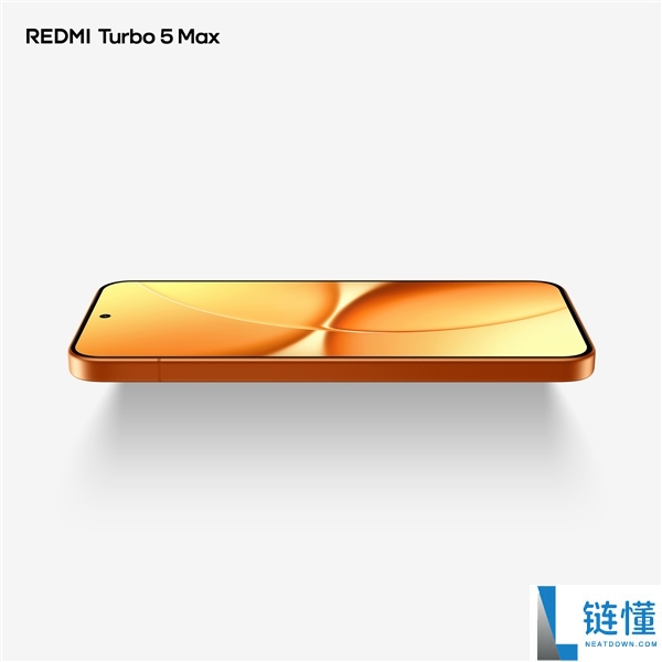 首款天玑9500s旗舰,REDMI Turbo 5 Max阳光橙外观图发布