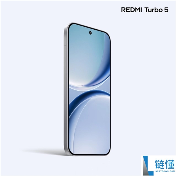REDMI Turbo 5外观揭晓：6.59英寸黄金中尺寸,金属中框+玻璃背板