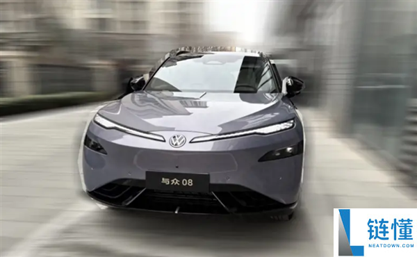 纯电续航730千米,群众安徽与众08实车图暴光:有望一季度上市