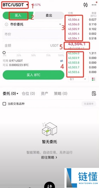 欧易OKX交易所买卖比特币全教程:新手快速学会买入BTC