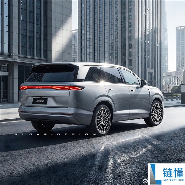 比亚迪王朝大六座旗舰SUV 全新大唐非官方效果图发布