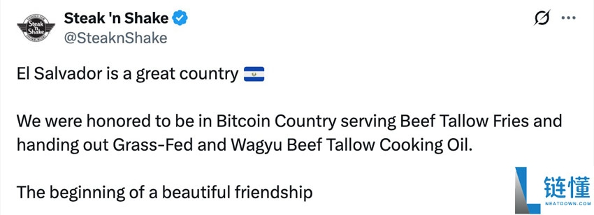 支持比特币(BTC)的餐厅 Steak