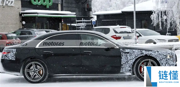 动力大改,新款疾驰AMG S 63谍照暴光:弃用插混 回归4.0T V8轻混