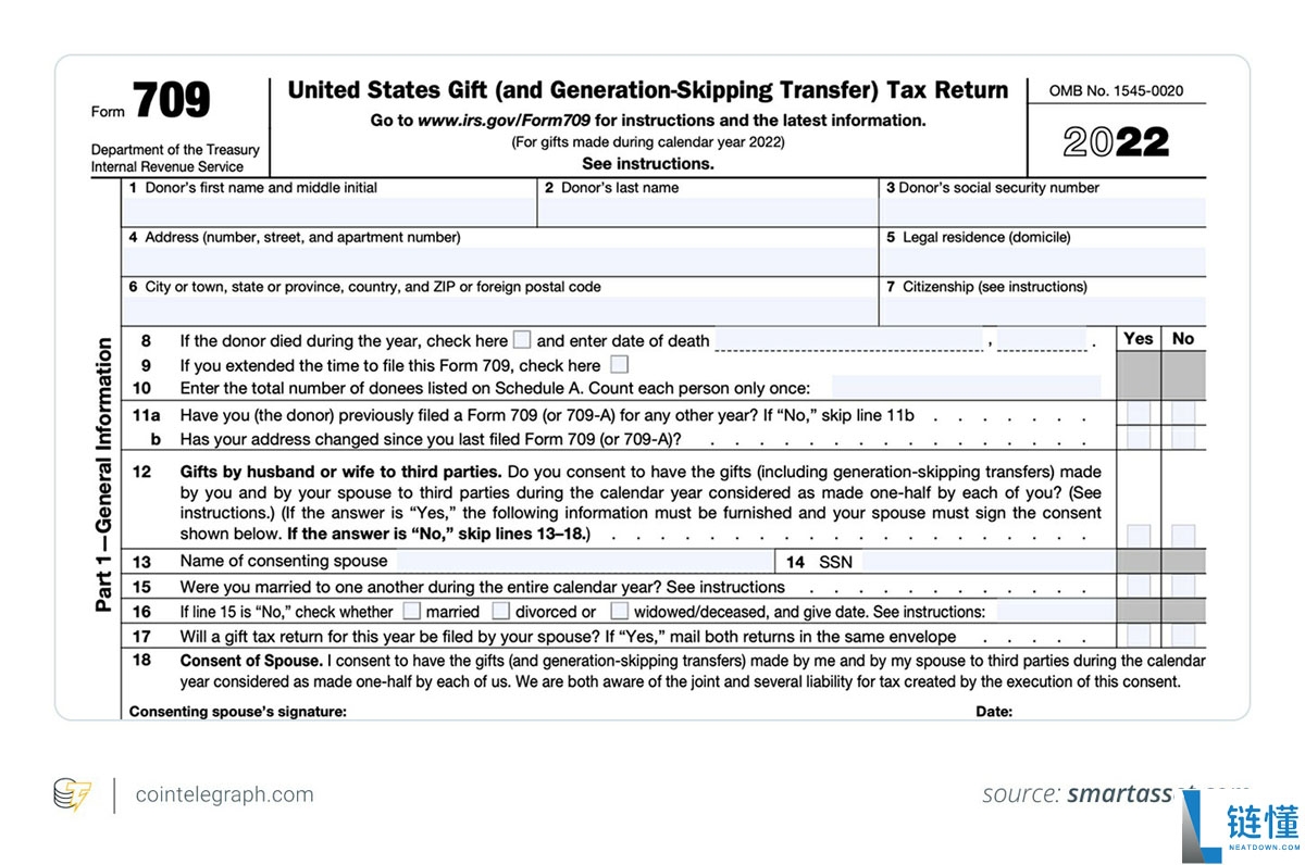 2025年比特币（BTC）赠予注意事项详细分析：美国国税局的规定及避税风险指南
