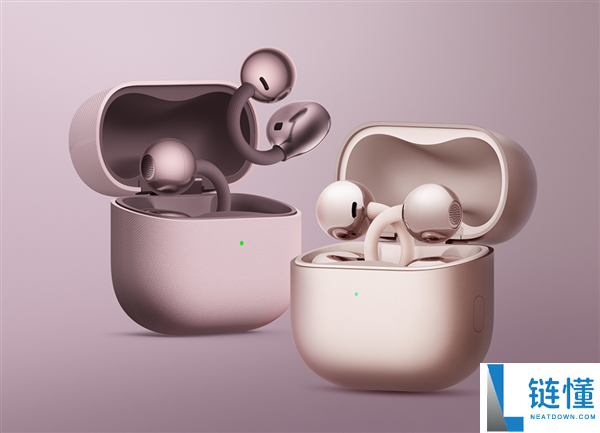 华为FreeClip 2耳夹耳机两款新色发布：冰莓紫、玫瑰金