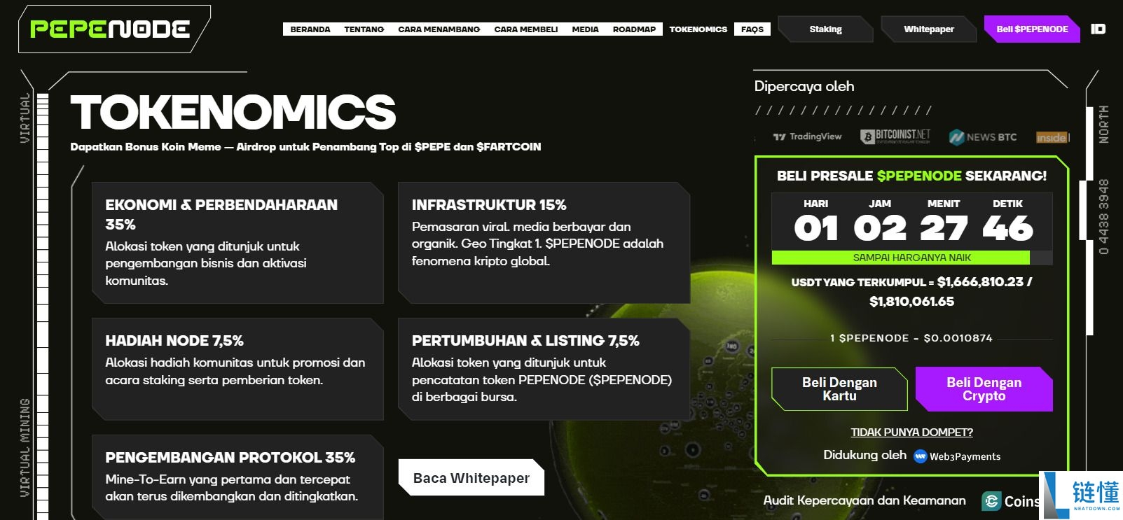 什么是PEPENODE?PEPENODE价格预测2025–2030年