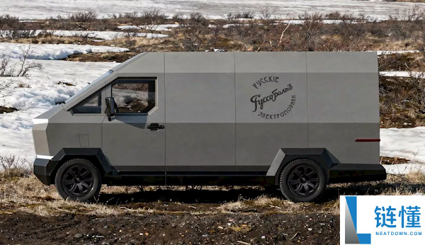 马斯克没造出来的CyberVan 被俄罗斯天然出来了:59万 车身质保100年