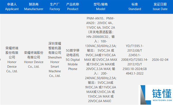 光荣Magic V6获认证：支撑120W快充,7000mAh折叠屏史上最大电池