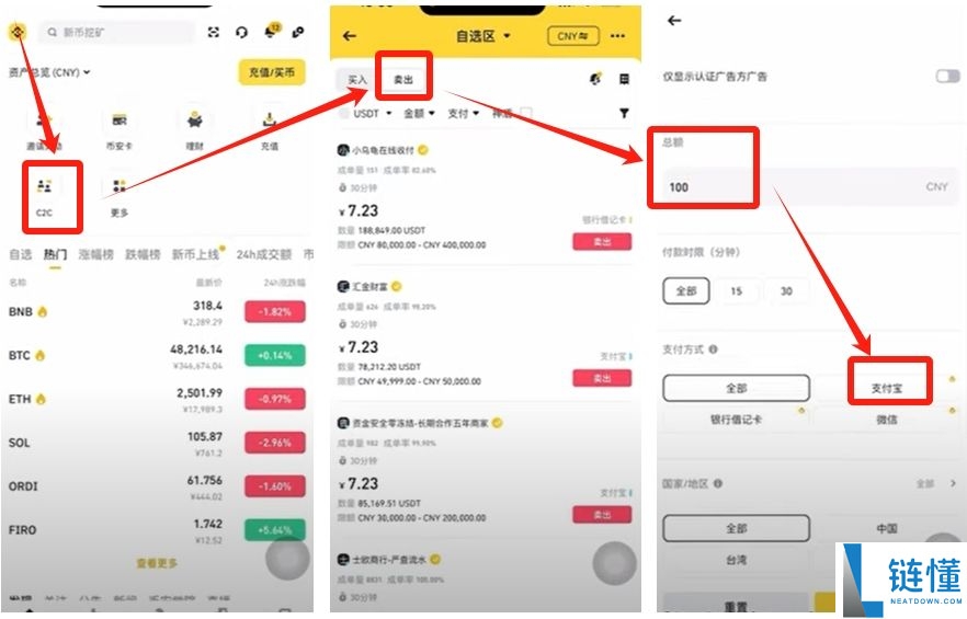 币安交易所C2C入门教学:一步步教你安全买币与卖币