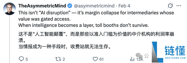 Claude一个插件吓哭华尔街 软件公司个人狂跌 2万亿元一日蒸发