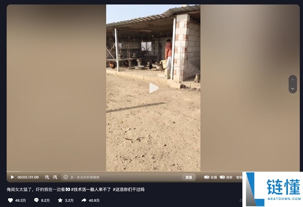 女孩喂大鹅遭攻击：当场霸气回击