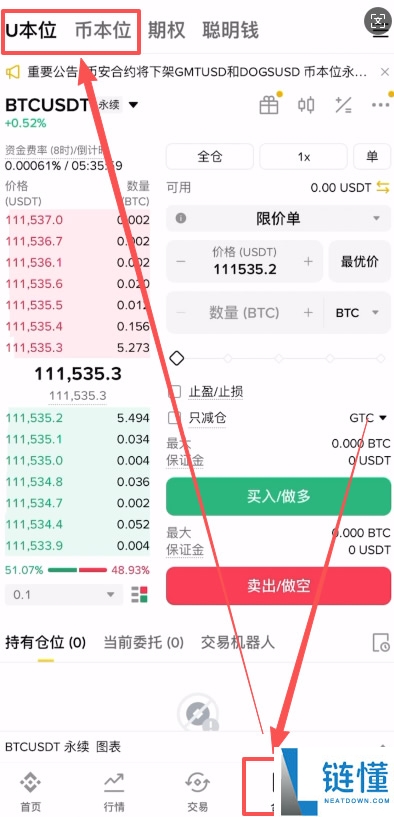 如何在币安做多/做空以太坊ETH?以太币合约怎么做?