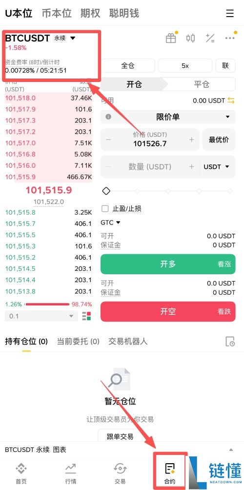 币安合约交易怎么下单?如何设定止盈止损单?币安合约交易详细图文教学
